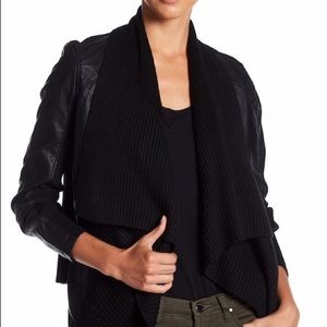 black leather jacket by BLANKNYC